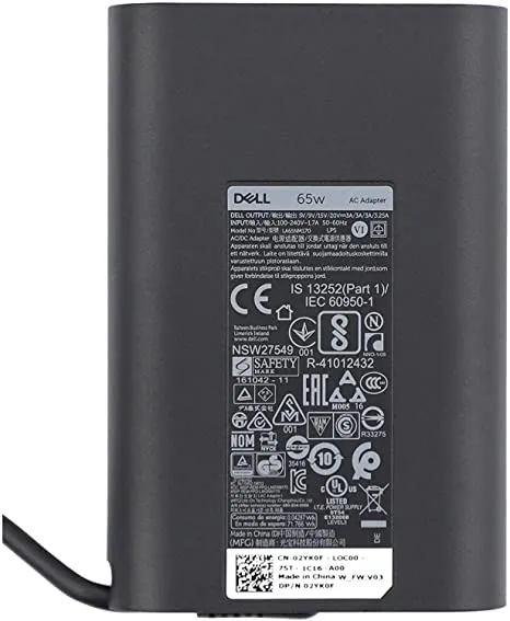 Dell Laptop Charger 65-Watt Type-C AC Adapter - Image 5